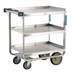 Lakeside - Carts; Type: Utility Cart ; Load Capacity (Lb.): 700.000 ; Number of Slots: 0 ; Number of Shelves: 3 ; Width (Inch): 19-3/8 ; Length (Inch): 32-5/8 - Exact Industrial Supply