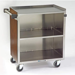 Lakeside - Carts; Type: Utility Cart ; Load Capacity (Lb.): 500.000 ; Number of Slots: 0 ; Number of Shelves: 3 ; Width (Inch): 19 ; Length (Inch): 30-3/4 - Exact Industrial Supply