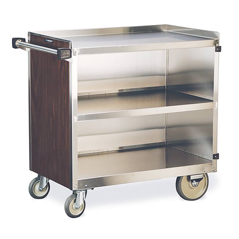 Lakeside - Carts; Type: Utility Cart ; Load Capacity (Lb.): 700.000 ; Number of Slots: 0 ; Number of Shelves: 3 ; Width (Inch): 22-1/2 ; Length (Inch): 39-5/16 - Exact Industrial Supply