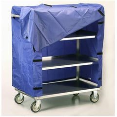 Lakeside - Carts; Type: Linen Cart ; Load Capacity (Lb.): 400.000 ; Number of Slots: 0 ; Number of Shelves: 4 ; Width (Inch): 22-1/4 ; Length (Inch): 36-3/8 - Exact Industrial Supply