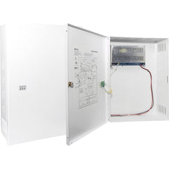 Dorma Kaba - Power Supplies; Mounting Type: Wall Mount ; Output Wattage: 240 ; Maximum Input Voltage: 220 VAC ; Minimum Input Voltage: 110 VAC ; Number of Outputs: 4 ; Output Voltage: 12/24 VDC - Exact Industrial Supply