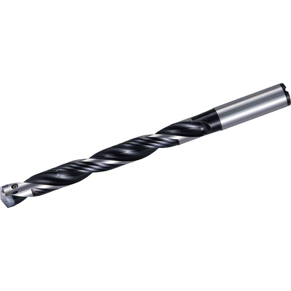 Kyocera - Replaceable-Tip Drills; Series: Magic Drill DRA ; Minimum Drill Diameter (mm): 9.50 ; Maximum Drill Diameter (mm): 9.99 ; Drill Depth by Diameter Ratio: 8xD ; Maximum Drill Depth (mm): 80.00 ; Shank Diameter (mm): 10.0000 - Exact Industrial Supply