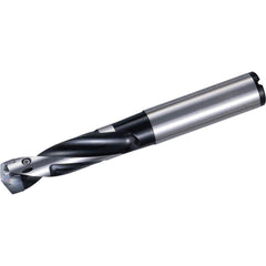 Kyocera - Replaceable-Tip Drills; Series: Magic Drill DRA ; Minimum Drill Diameter (mm): 8.50 ; Maximum Drill Diameter (mm): 8.99 ; Drill Depth by Diameter Ratio: 3xD ; Maximum Drill Depth (mm): 27.00 ; Shank Diameter (mm): 10.0000 - Exact Industrial Supply