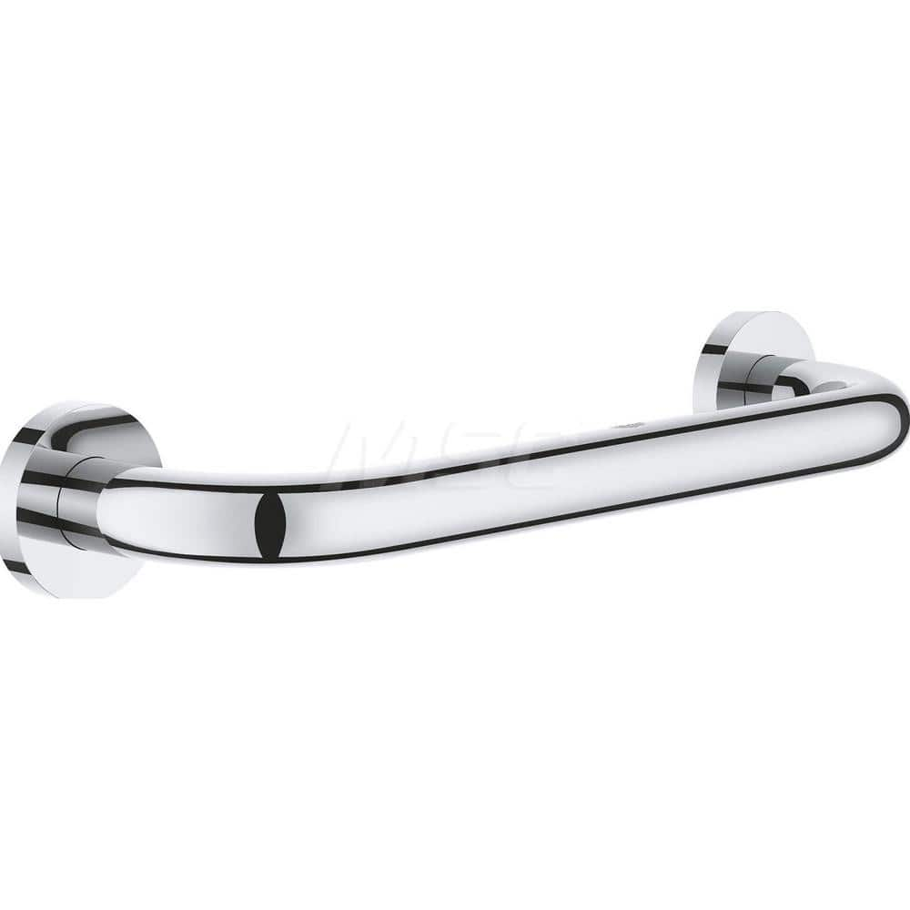 Washroom Partition Hardware & Accessories; Type: Grab Bar; Material: Metal; Depth (Inch): 3-7/16; Color: Chrome