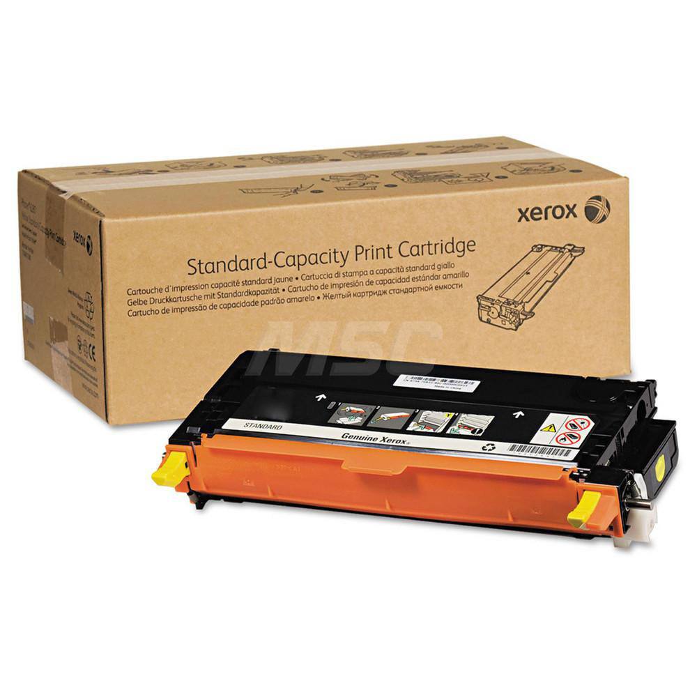 Xerox - Office Machine Supplies & Accessories; Office Machine/Equipment Accessory Type: Toner Cartridge ; For Use With: Phaser 6280 ; Color: Yellow - Exact Industrial Supply