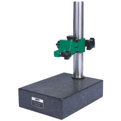 Insize USA LLC - Indicator Transfer & Comparator Gage Stands; Type: Dial Indicator Stand ; Fine Adjustment: Yes ; Includes: Indicator Holder ; Includes Anvil: No ; Includes Dial Indicator: No ; Includes Holder: Yes - Exact Industrial Supply