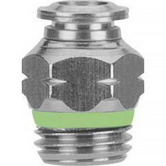 Aignep USA - Metal Push-To-Connect Tube Fittings; Type: Male Connector ; Tube Outside Diameter (Inch): 1/2 ; Maximum Working Pressure: 290.000 ; Connection Style: Push to Connect ; Connection Type: Push to Connect ; Material: 316L Stainless Steel - Exact Industrial Supply