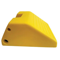 Vestil - Wheel Chocks; Width (Inch): 15 ; Height (Inch): 10 ; Depth (Inch): 22 ; Material: Polyurethane - Exact Industrial Supply