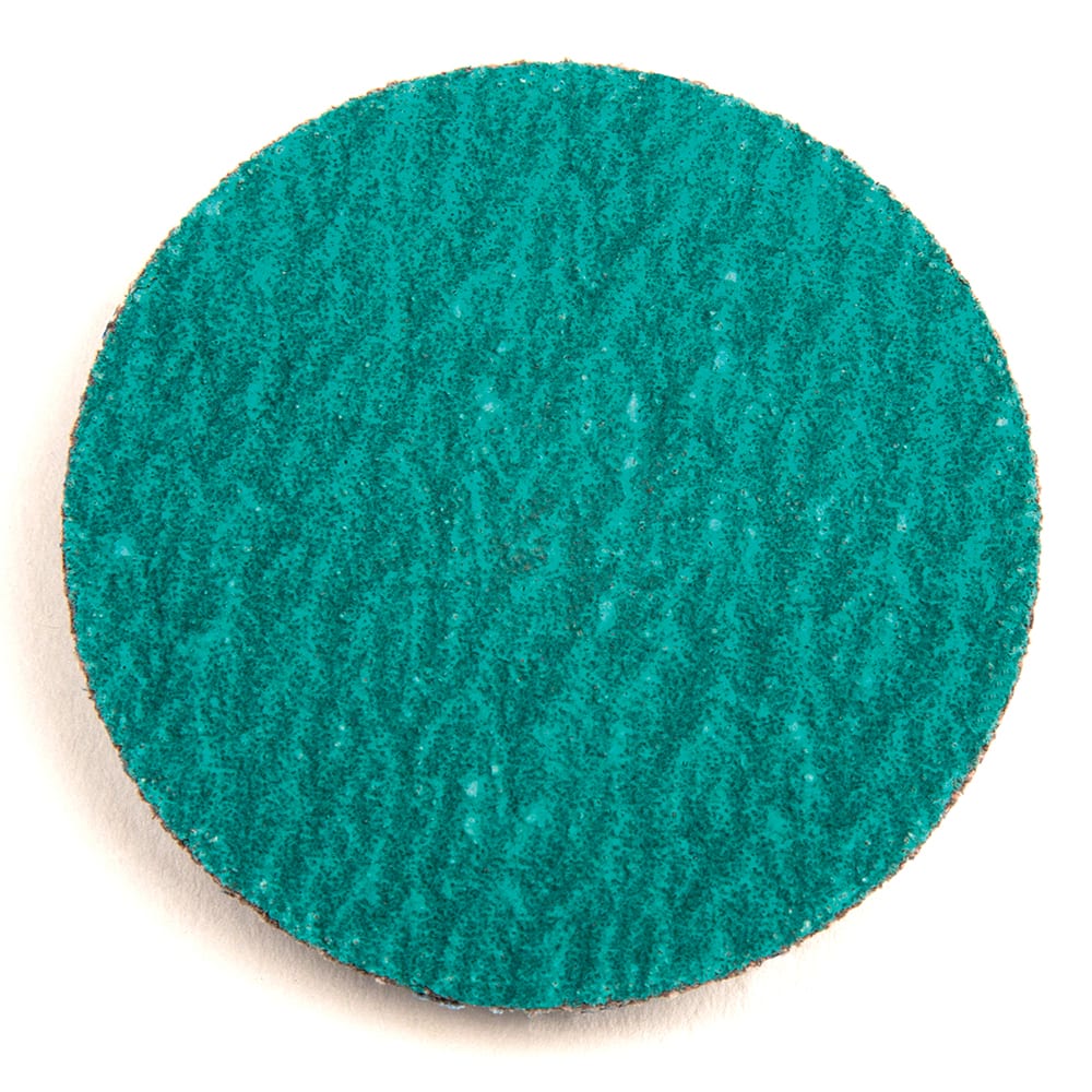 Superior Abrasives - Quick Change Discs; Disc Diameter (Inch): 1-1/2 ; Attaching System: Type R ; Abrasive Type: Coated ; Abrasive Material: Zirconia Alumina ; Grit: 36 ; Backing Material: Cloth - Exact Industrial Supply