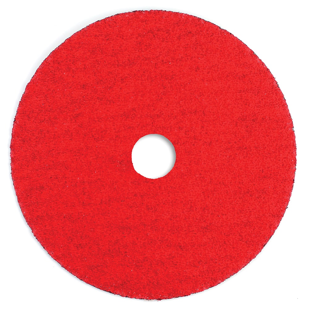 Superior Abrasives - Fiber Discs; Disc Diameter (Inch): 4-1/2 ; Abrasive Material: Ceramic ; Grit: 80 ; Center Hole Size (Inch): 7/8 ; Backing Material: Fiber ; Flexible: No - Exact Industrial Supply