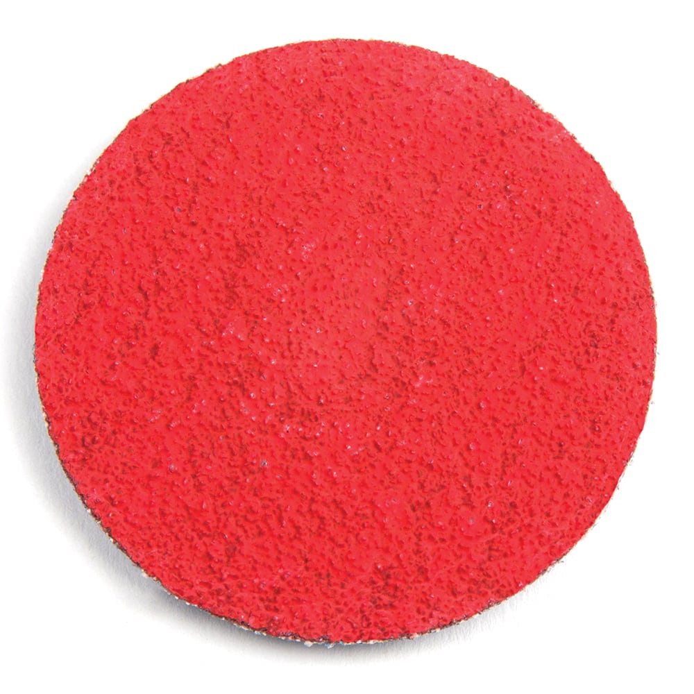 Superior Abrasives - Quick Change Discs; Disc Diameter (Inch): 3 ; Attaching System: Type S ; Abrasive Type: Coated ; Abrasive Material: Ceramic ; Grit: 40 ; Backing Material: Polyester - Exact Industrial Supply