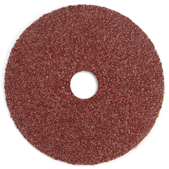 Superior Abrasives - Fiber Discs; Disc Diameter (Inch): 4-1/2 ; Abrasive Material: Aluminum Oxide ; Grit: 36 ; Center Hole Size (Inch): 7/8 ; Backing Material: Fiber ; Flexible: No - Exact Industrial Supply