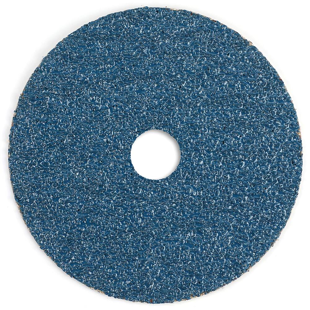 Superior Abrasives - Fiber Discs; Disc Diameter (Inch): 7 ; Abrasive Material: Zirconia Alumina ; Grit: 36 ; Center Hole Size (Inch): 7/8 ; Backing Material: Fiber ; Flexible: No - Exact Industrial Supply