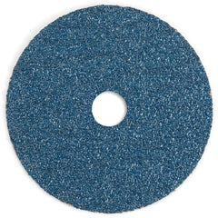 Superior Abrasives - Fiber Discs; Disc Diameter (Inch): 4-1/2 ; Abrasive Material: Zirconia Alumina ; Grit: 60 ; Center Hole Size (Inch): 7/8 ; Backing Material: Fiber ; Flexible: No - Exact Industrial Supply