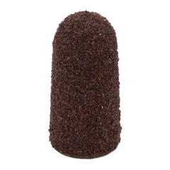 Superior Abrasives - Cones & Plugs; Maximum Diameter (Inch): 5/8 ; Abrasive Material: Aluminum Oxide ; Grit: 60 ; Wheel Type Number Code: 17 ; Arbor Hole Thread Size: 1/4 ; Shape: Cone - Exact Industrial Supply