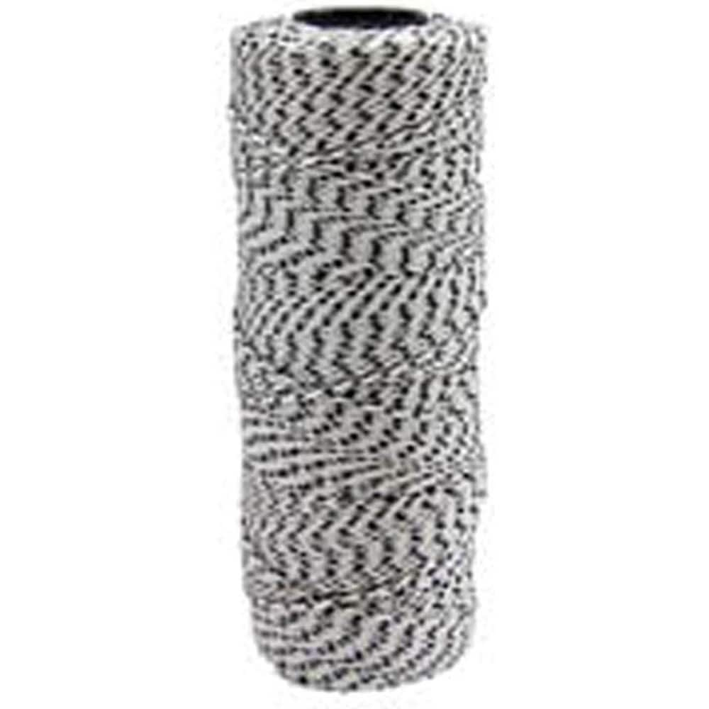 Twine; Type: Mason Line; Material: Nylon; Twine Construction: Braided; Color: White; Black; Overall Diameter: 0.060; Breaking Strength (Lb.): 170.000; Twine Size: #18; Length (Feet): 1000.00; Twine Size: #18; Diameter (Decimal Inch): 0.060; Color: White;