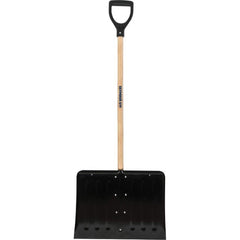 SEYMOUR-MIDWEST - Snow Shovels & Scrapers; Type: Snow Shovel ; Ergonomic Design: Yes ; Blade Material: Steel ; Handle Length (Inch): 41 ; Collapsible Handle: No ; Blade Brace: No - Exact Industrial Supply