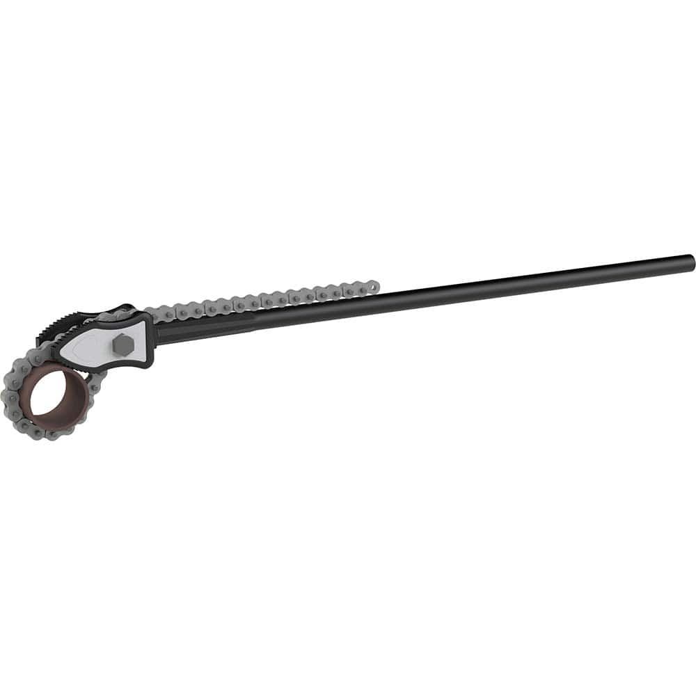 Petol - Chain & Strap Wrenches; Type: Chain Tong ; Maximum Pipe Capacity (Inch): 11.75 ; Chain/Strap Length: 48 (Inch); Handle Length: 27 (Inch) - Exact Industrial Supply