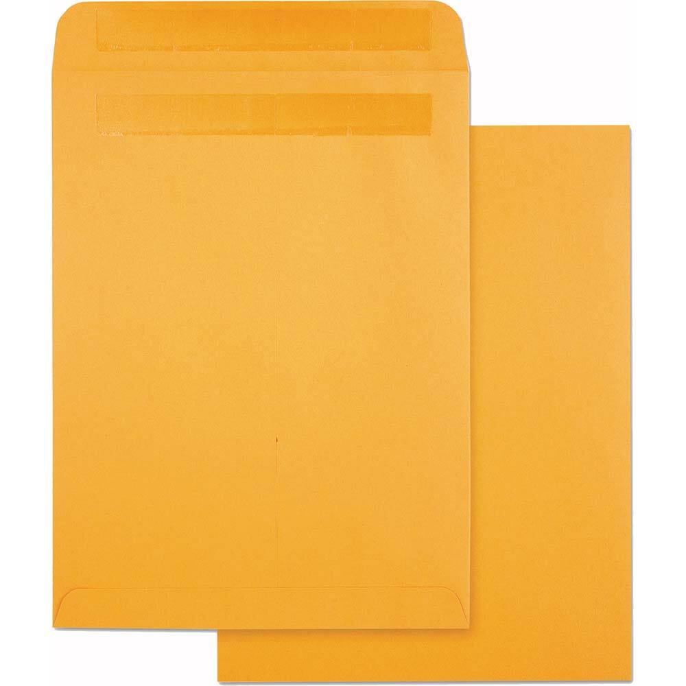 Quality Park - Mailers, Sheets & Envelopes; Type: Business Envelope ; Style: Self Seal ; Width (Inch): 12 ; Length (Inch): 9 ; Box Quantity: 100 ; Size: 9 x 12 - Exact Industrial Supply