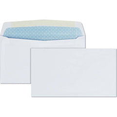 Quality Park - Mailers, Sheets & Envelopes; Type: Business Envelope ; Style: Gummed Flap ; Width (Inch): 6-1/2 ; Length (Inch): 3-5/8 ; Box Quantity: 500 ; Size: 3.63 x 6.5