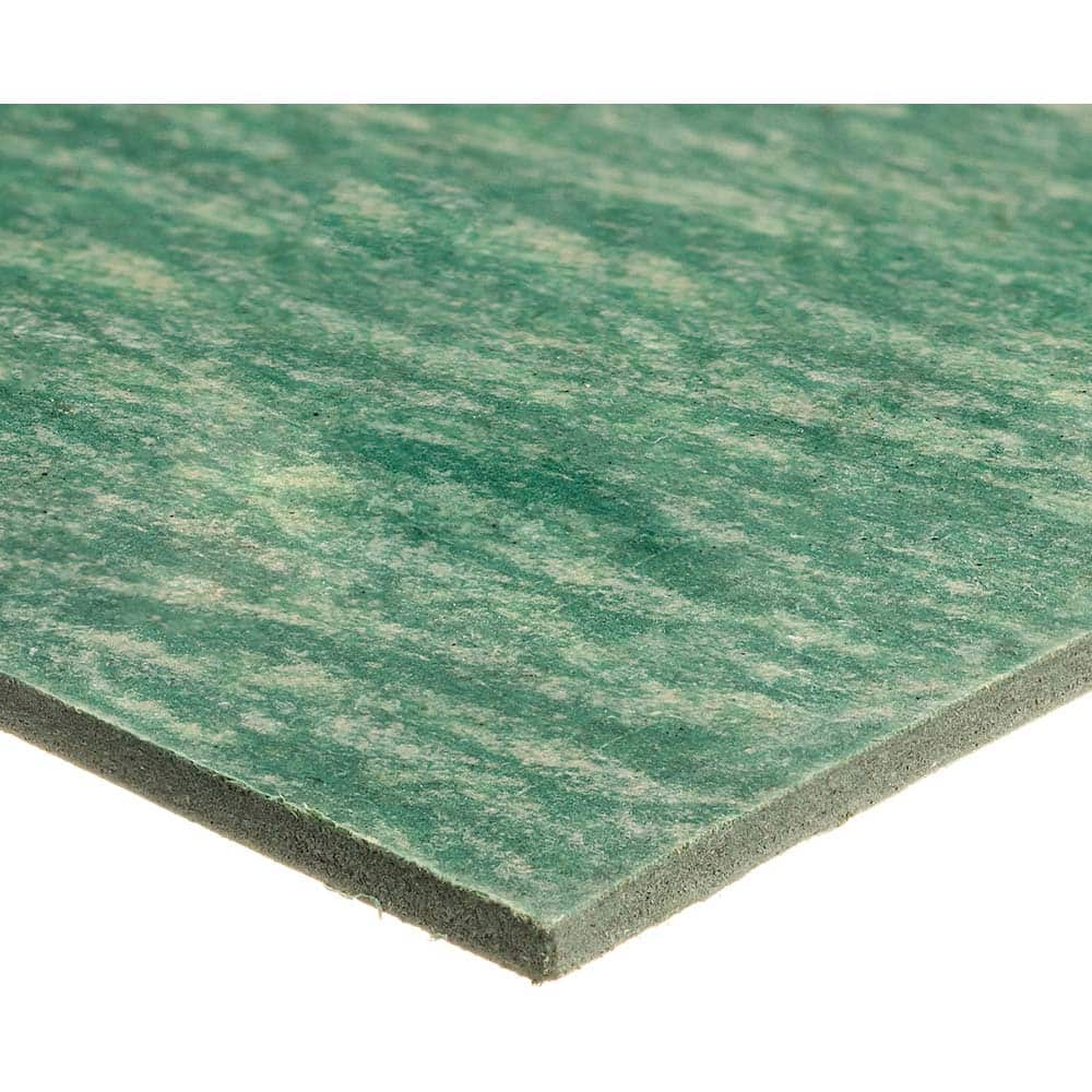 USA Sealing - Sheet Gasketing; Width (Inch): 6 ; Thickness: 1/64 (Inch); Length (Inch): 6.0000 ; Color: Green ; Material: Aramid Fiber with Buna-N Rubber Blend ; Maximum Working Pressure: 1450 - Exact Industrial Supply