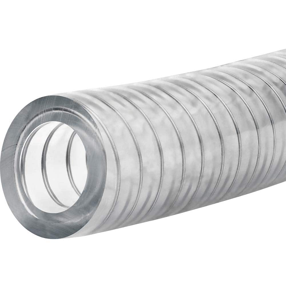 USA Sealing - Plastic, Rubber & Synthetic Tube; Inside Diameter (mm): 40.0000 ; Outside Diameter (mm): 52.0000 ; Wall Thickness (mm): 6.00 ; Material: Silicone ; Maximum Working Pressure (psi): 40 ; Color: Translucent White - Exact Industrial Supply