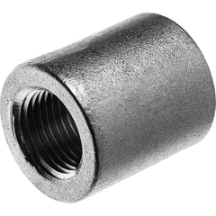 USA Sealing - Aluminum Pipe Fittings; Type: Coupling ; Fitting Size: 1/2 x 1/2 ; End Connections: FNPT x FNPT ; Material Grade: Class 150 ; Pressure Rating (psi): 150 - Exact Industrial Supply