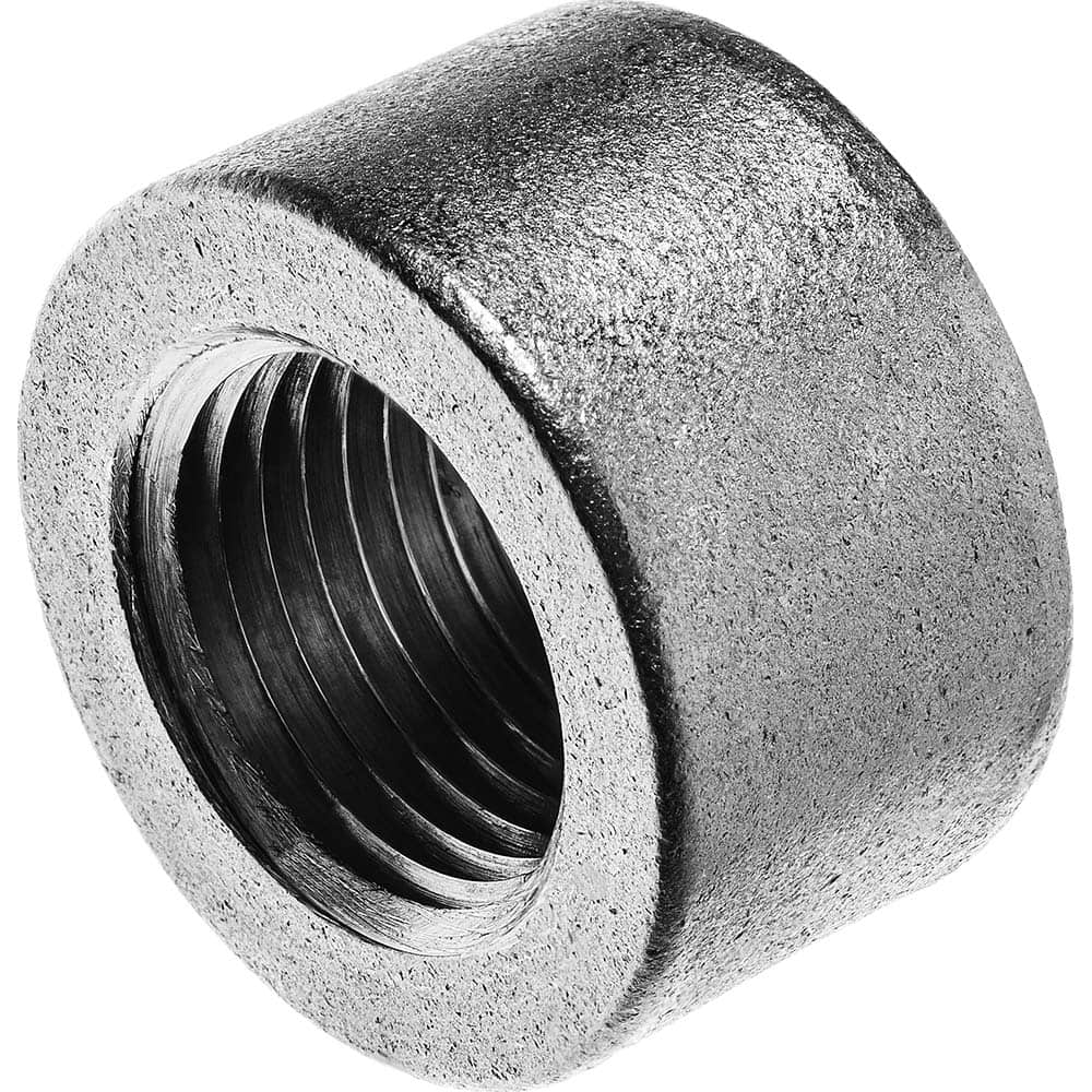 USA Sealing - Stainless Steel Pipe Fittings; Type: Half Coupling ; Fitting Size: 1/8 x 1/8 ; End Connections: FBSPT x Butt Weld ; Material Grade: 316 ; Pressure Rating (psi): 150 - Exact Industrial Supply