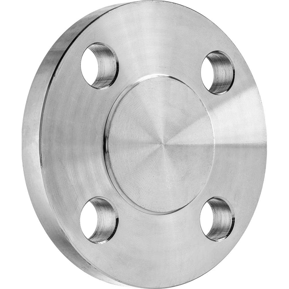 USA Sealing - Stainless Steel Pipe Flanges; Style: Blind Cap ; Pipe Size: 6 (Inch); Outside Diameter (Inch): 11 ; Material Grade: 316 ; Distance Across Bolt Hole Centers: 9-1/2 (Inch); Number of Bolt Holes: 8.000 - Exact Industrial Supply