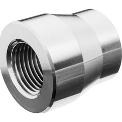 USA Sealing - Aluminum Pipe Fittings; Type: Reducing Coupling ; Fitting Size: 1/4 x 1/8 ; End Connections: FNPT x FNPT ; Material Grade: Class 150 ; Pressure Rating (psi): 150 - Exact Industrial Supply