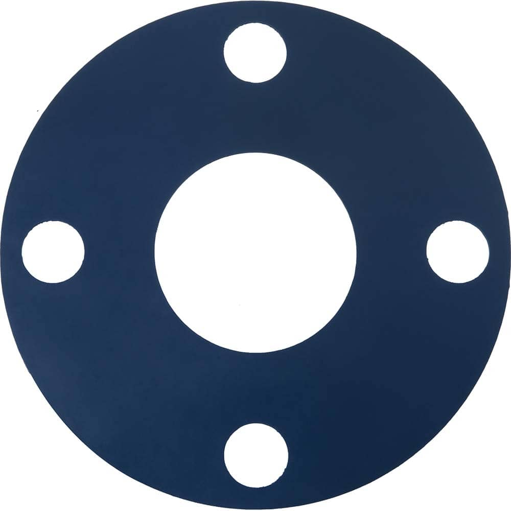 USA Sealing - Flange Gasketing; Nominal Pipe Size: 1-1/2 (Inch); Inside Diameter (Inch): 1-29/32 ; Thickness: 1/8 (Inch); Outside Diameter (Inch): 5 ; Material: Buna-N Rubber ; Color: Black - Exact Industrial Supply