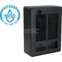 Electric Forced Air Heaters; Heater Type: Wall; Maximum BTU Rating: 5118; Voltage: 120V; Phase: 1; Wattage: 1500; Overall Length (Decimal Inch): 13.6300; Overall Width (Inch): 10; Overall Width (Decimal Inch - 4 Decimals): 10.0000; Overall Height (Decimal