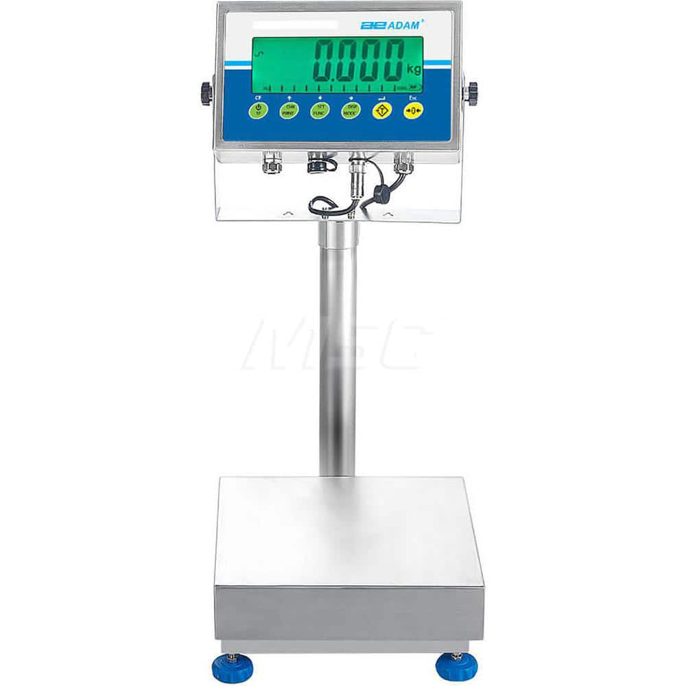 Shipping & Receiving Platform & Bench Scales; System Of Measurement: troy ounces; pounds; ounces; pennyweights; kilograms; grams; Display Type: Backlit; LCD; Capacity (Lb.): 330.000; Capacity (kg): 330.000; Capacity: 330.000; Graduation: 0.0400; Platform