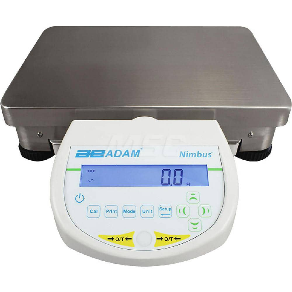 Shipping & Receiving Platform & Bench Scales; System Of Measurement: troy ounces; pounds; ounces; pennyweights; kilograms; grams; Display Type: Backlit; Graphic LCD; Capacity (Lb.): 12000.000; Capacity (kg): 12000.000; Capacity: 12000.000; Graduation: 0.4