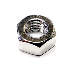 Hex Nut: Grade 18-8 Stainless Steel, NL-19 Finish Right Hand Thread, 1/2″ Across Flats, 2B, ANSI B18.2.2