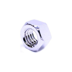 Hex Nut: Grade 18-8 Stainless Steel, NL-19 Finish Right Hand Thread, 10 mm Across Flats, DIN 934, DIN 934