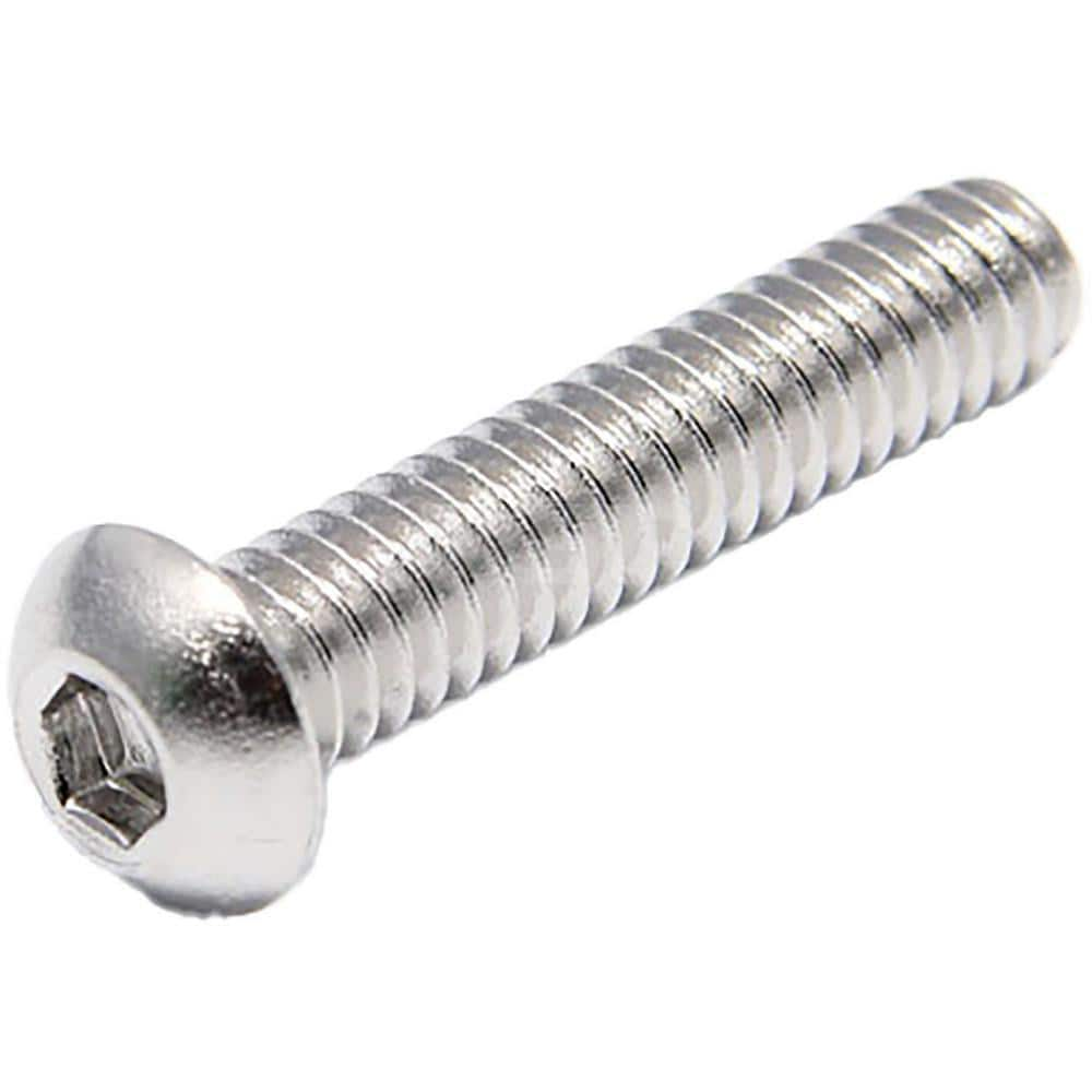 Socket Cap Screw: Stainless Steel, NL-19 Finish Fully Threaded, DIN 7380