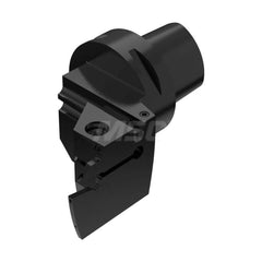 Modular Grooving Head: Right Hand, Cutting Head, System Size C6, Uses LC.. Size 1605 Inserts 0.984″ Max Depth of Cut, Through Coolant, Series C6-CFMR-45080-05JETI