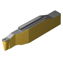 Profiling Insert: L123H1L 1.5 S205, Solid Carbide 0.0394″ Corner Radius, Series CoroCut 1-2