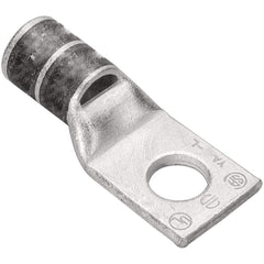 Burndy - Ring Terminals; Terminal Type: Rectangle ; Insulation Type: NonInsulated ; Connection Type: Compression ; Compatible Wire Size (AWG): 2 ; Stud Size (Inch): 1/4 ; Color: Brown