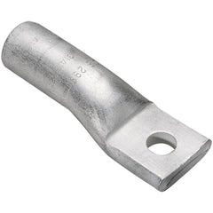 Burndy - Ring Terminals; Terminal Type: Rectangle ; Insulation Type: NonInsulated ; Connection Type: Compression ; Compatible Wire Size (AWG): 4/0 ; Stud Size (Inch): 1/2 ; Color: White - Exact Industrial Supply