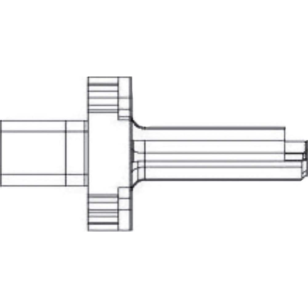 Indexable Broaching Toolholders; Nose Diameter (mm): 25.00; Overal Length (mm): 89.00; Projection Length (mm): 56.00; Shank Diameter (mm): 50.0000; Shank Length (mm): 20.000