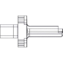 Indexable Broaching Toolholders; Nose Diameter (mm): 25.00; Overal Length (mm): 79.00; Projection Length (mm): 46.00; Shank Diameter (mm): 35.0000; Shank Length (mm): 20.000