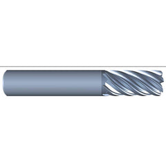 Eliminator - Corner Radius & Corner Chamfer End Mills; Mill Diameter (Inch): 1 ; Mill Diameter (Decimal Inch): 1.0000 ; End Type: Corner Radius ; Corner Radius (Decimal Inch): 0.0900 ; Number of Flutes: 7 ; Material: Solid Carbide - Exact Industrial Supply