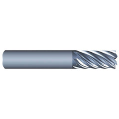 Eliminator - Square End Mills; Mill Diameter (Inch): 1/2 ; Mill Diameter (Decimal Inch): 0.5000 ; Number of Flutes: 7 ; Length of Cut (Inch): 1 ; Material: Solid Carbide ; Finish/Coating: AlCrN - Exact Industrial Supply