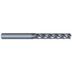 Eliminator - Square End Mills; Mill Diameter (Inch): 1 ; Mill Diameter (Decimal Inch): 1.0000 ; Number of Flutes: 4 ; Length of Cut (Inch): 3 ; Material: Solid Carbide ; Finish/Coating: AlCrN - Exact Industrial Supply