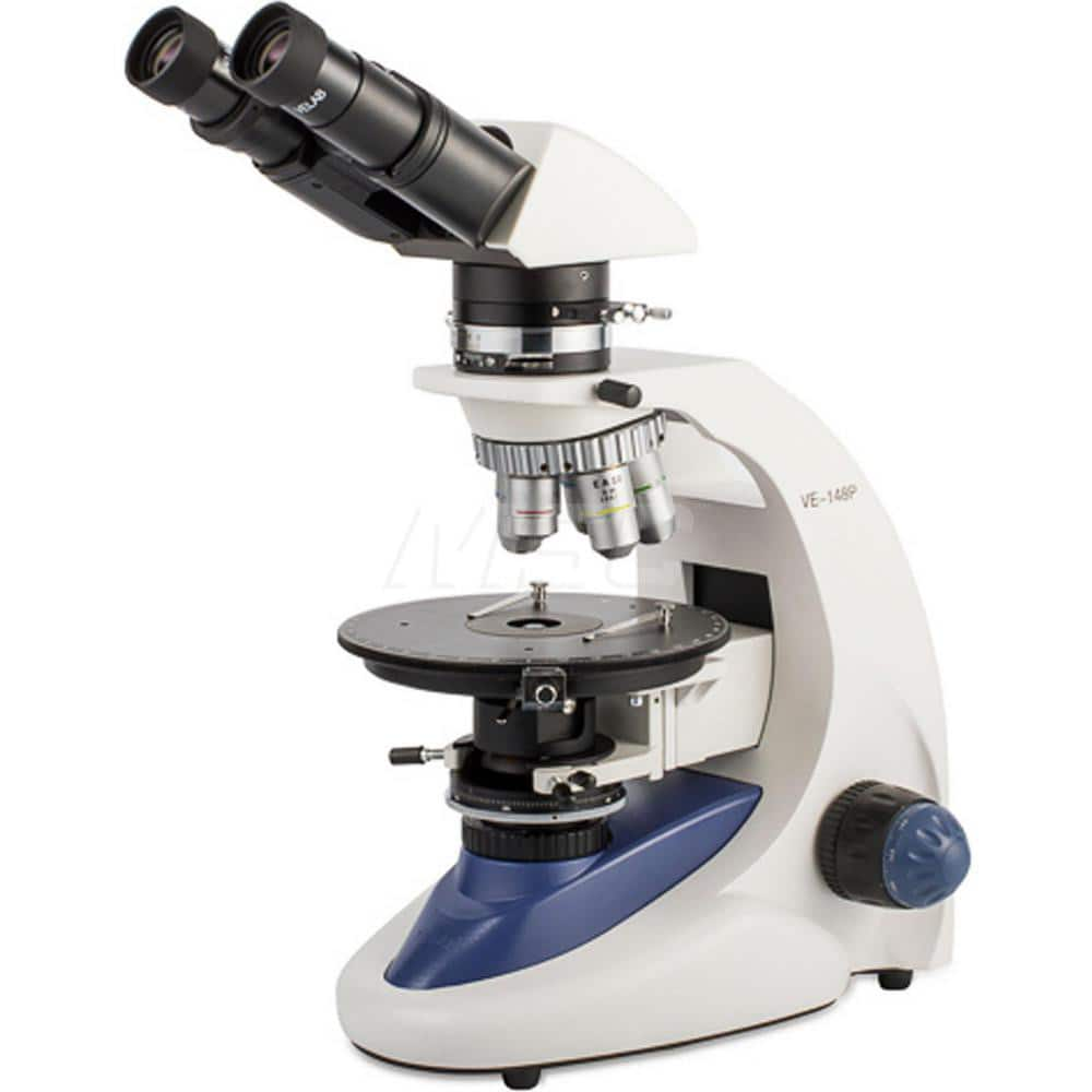 Microscopes; Microscope Type: Polarized; Eyepiece Type: Binocular; Arm Type: Fixed; Focus Type: Adjustable; Image Direction: Upright; Eyepiece Magnification: 10x; Objective Lens Magnification: 4x; 25x; 63x (S); 10x; 40x