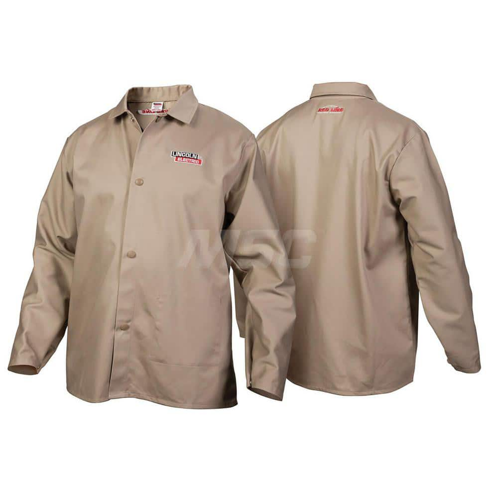 Jackets & Coats; Garment Style: Jacket; Size: 3X-Large; Material: Cotton; Closure Type: Button; Flame Retardant: Yes; Number Of Pockets: 1.000; Flame Resistant: Yes