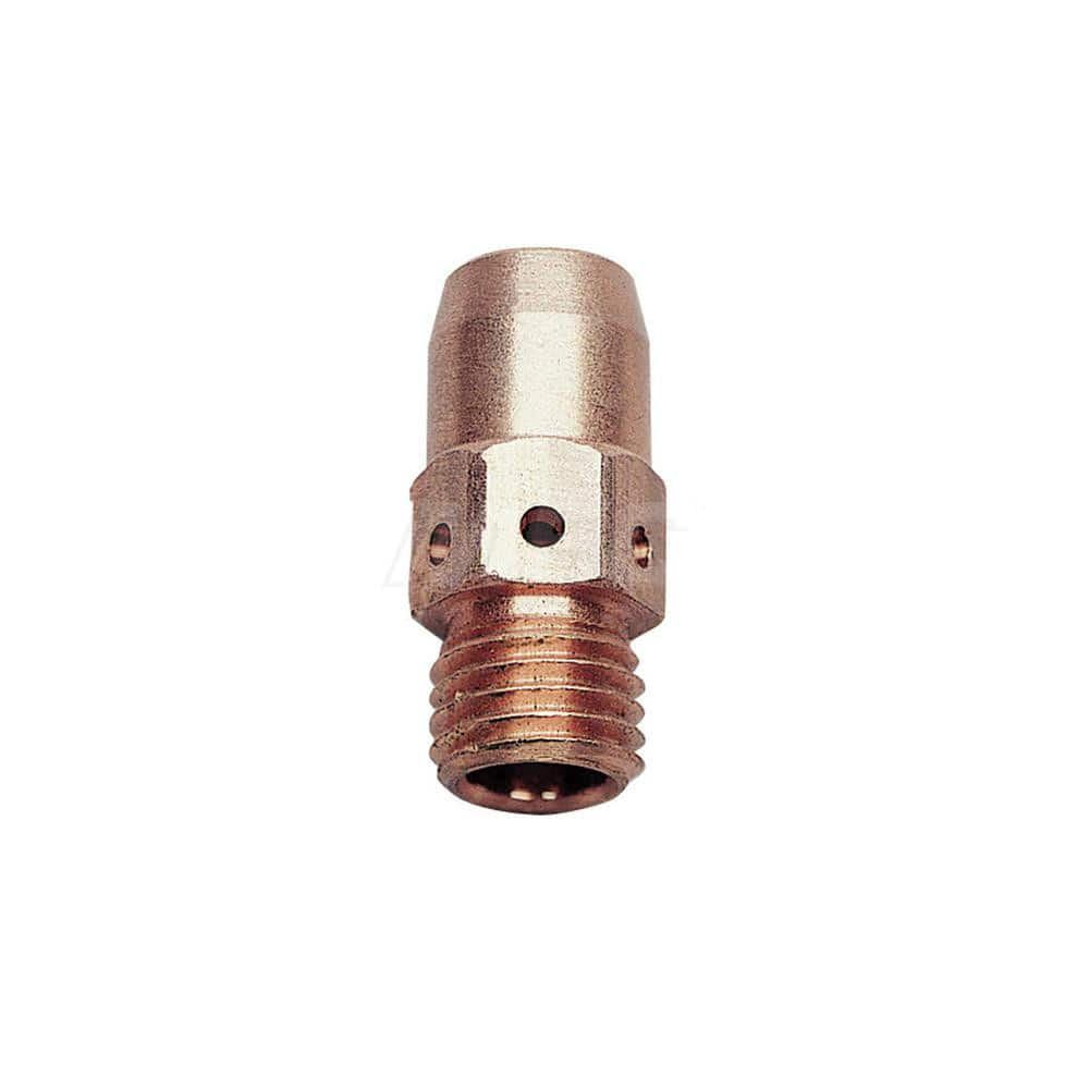 MIG Welder Gas Diffuser: Threaded 600A Max, Copper, Use with Magnum Welding Gun