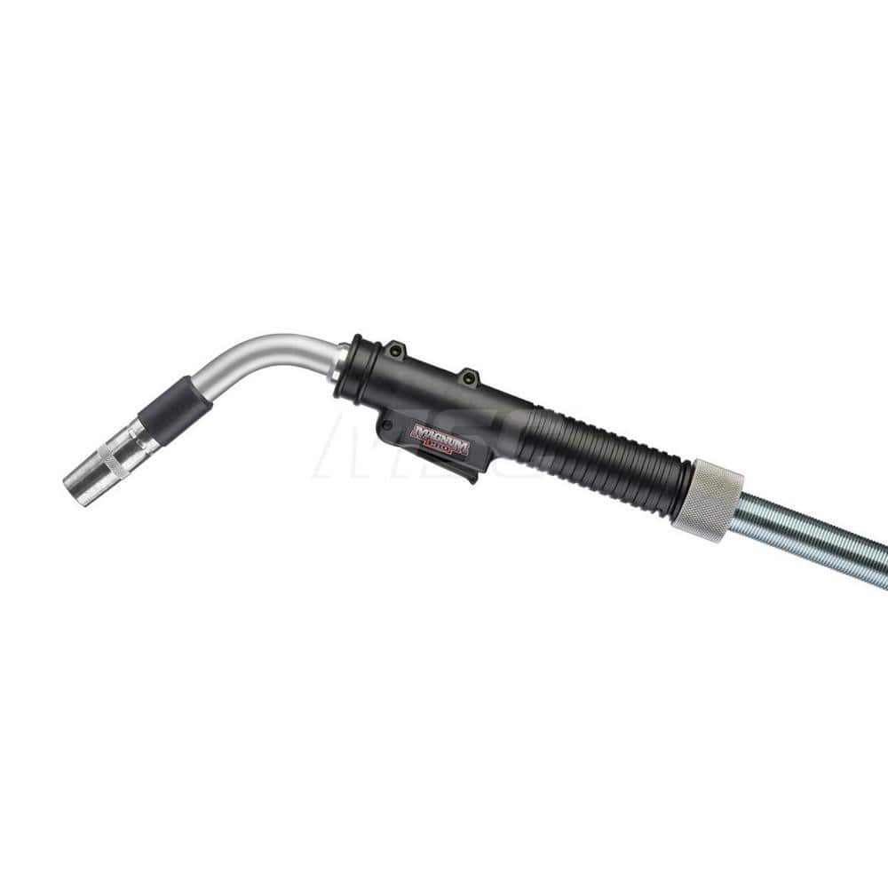 MIG Welding Guns; For Use With: Magnum ™ PRO 350; Length (Feet): 25 ft. (7.62m); Handle Shape: Straight; Neck Type: Fixed; Trigger Type: Standard; For Gas Type: CO2; For Wire Type: Flux Core; Solid